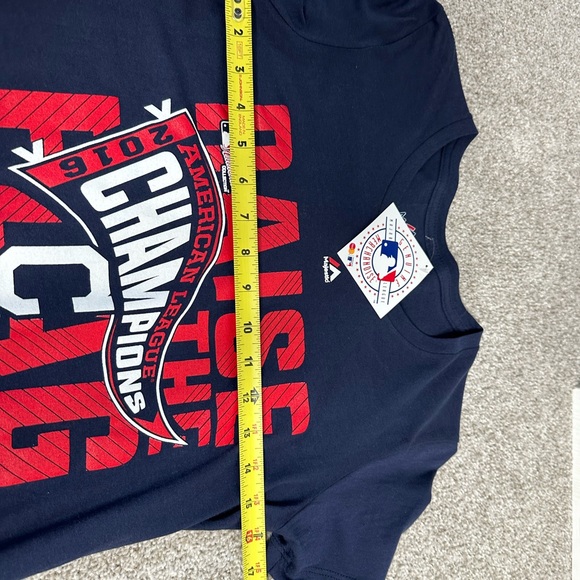 NWT Cleveland Indians 2016 American League Champions official MLB t-shirt - Picture 4 of 7